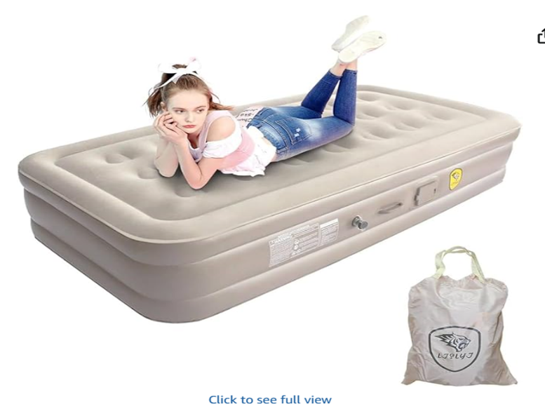 Single Air Bed, Inflatable Mattres