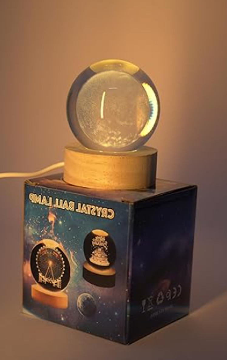 Crystal Ball Night Light, LED