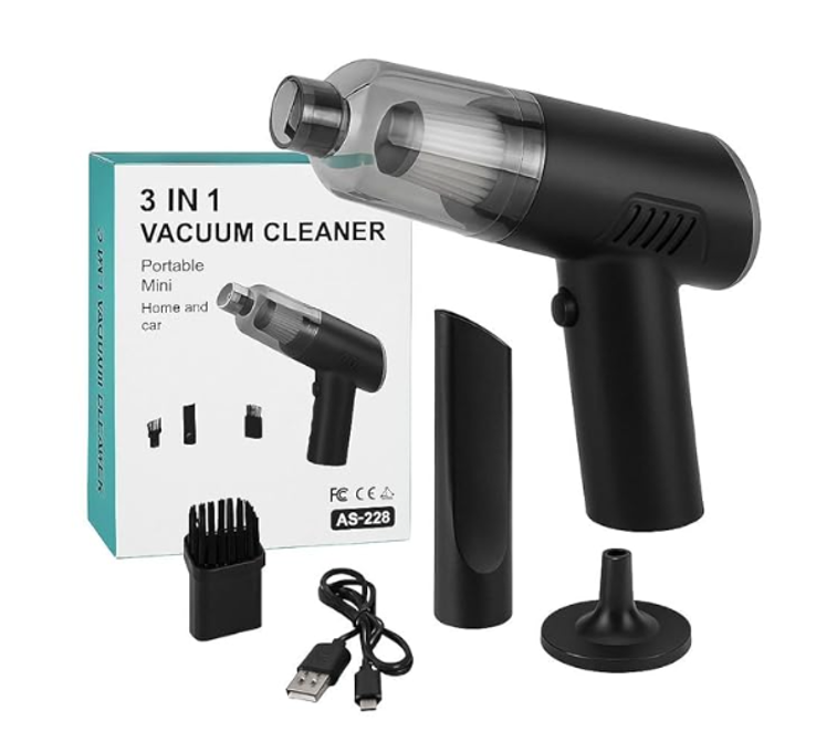 3-in-1 Car Vacuum Cleaner