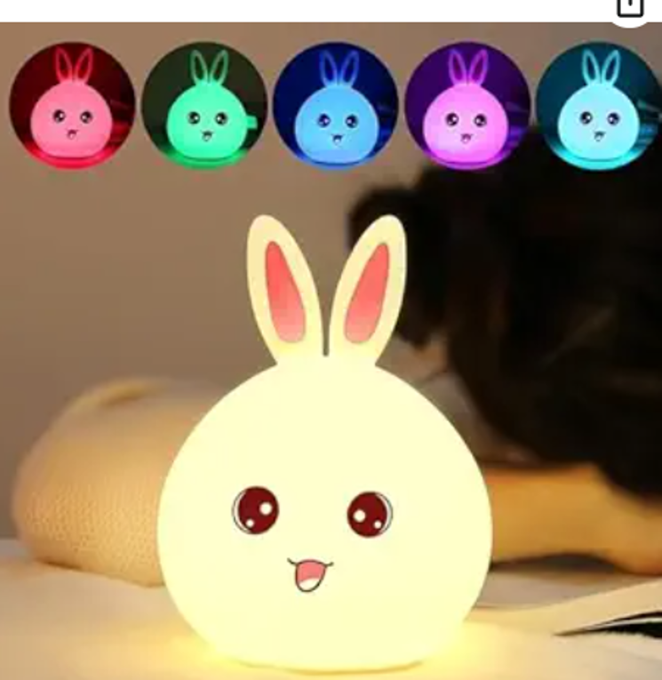 Rabbit Silicone LED Night Light
