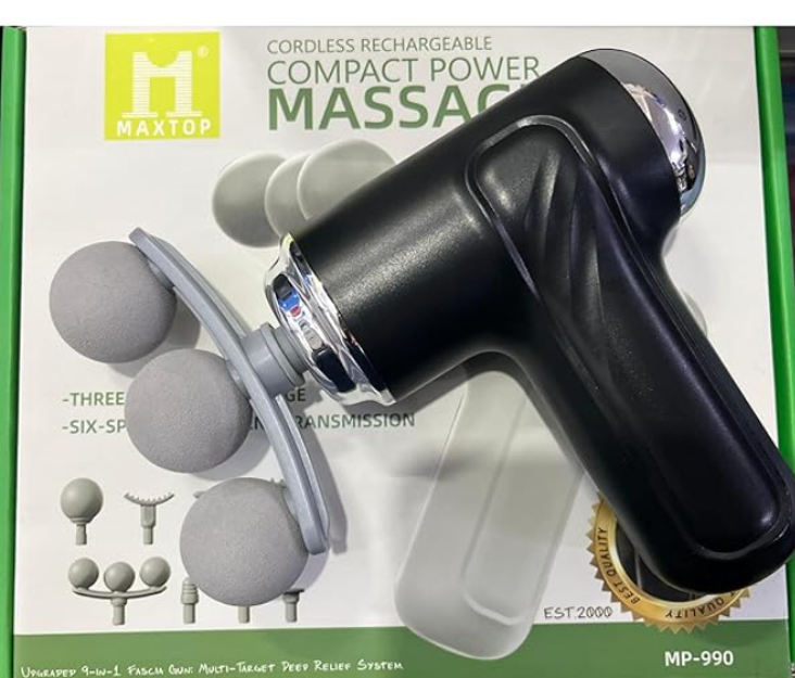 Compact power massager