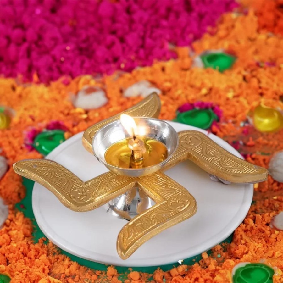 Swastik Diya 2