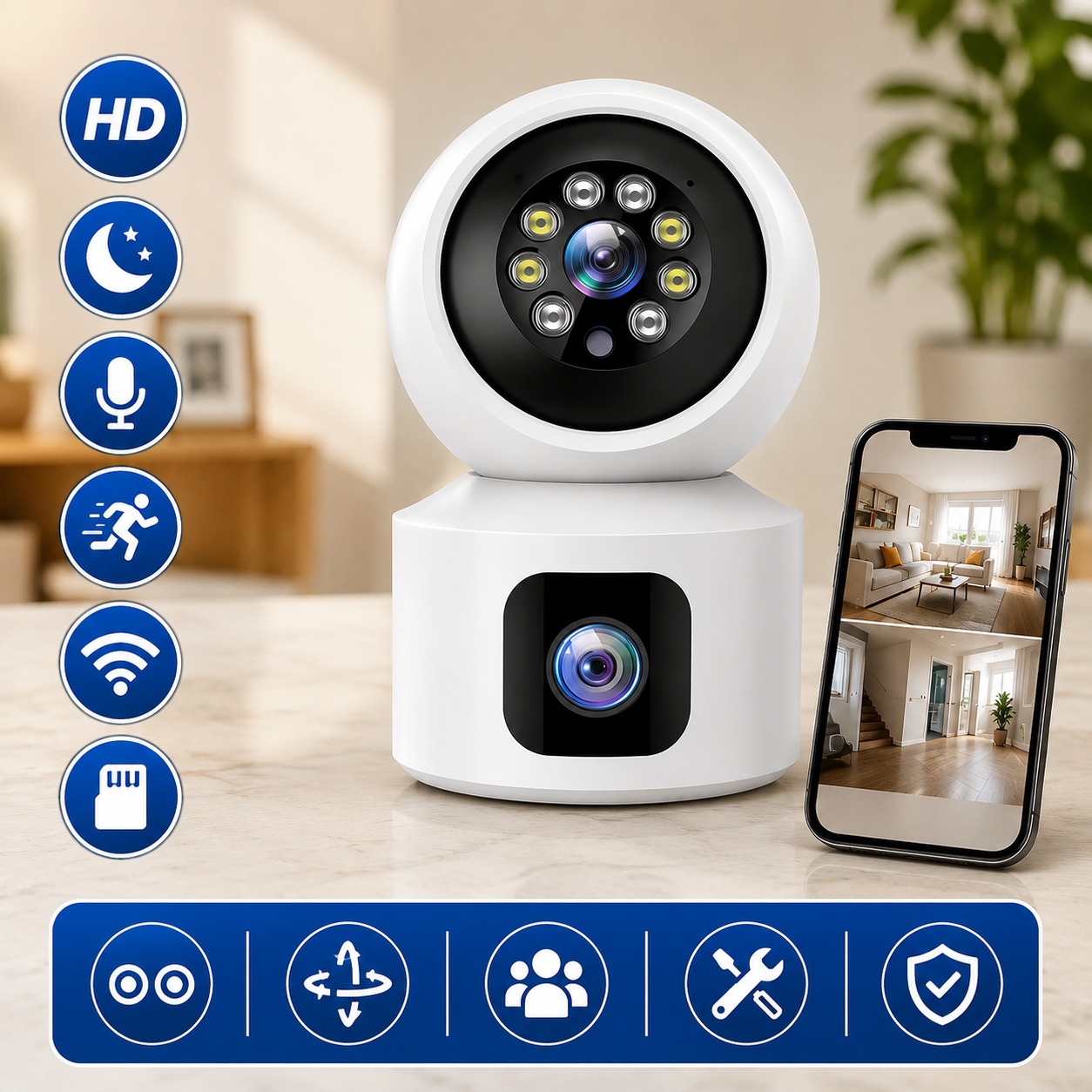 Smart Wifi Camera( green box) 2
