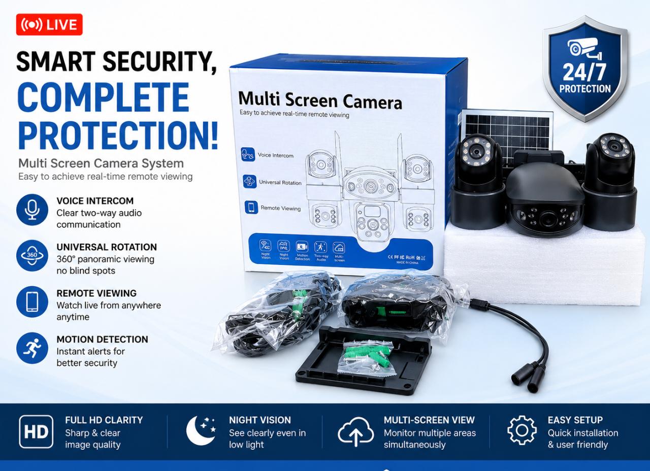 Bullet Dom Camera(Blue Box)
