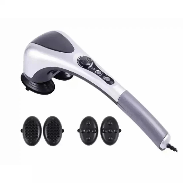 Double Heads Heating Massager
