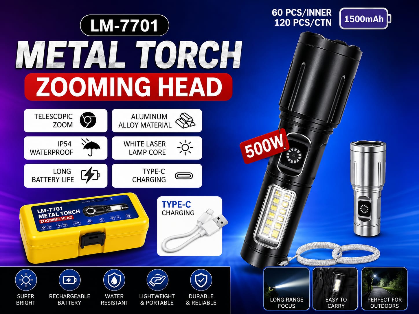 LM-7701 Metal Torch