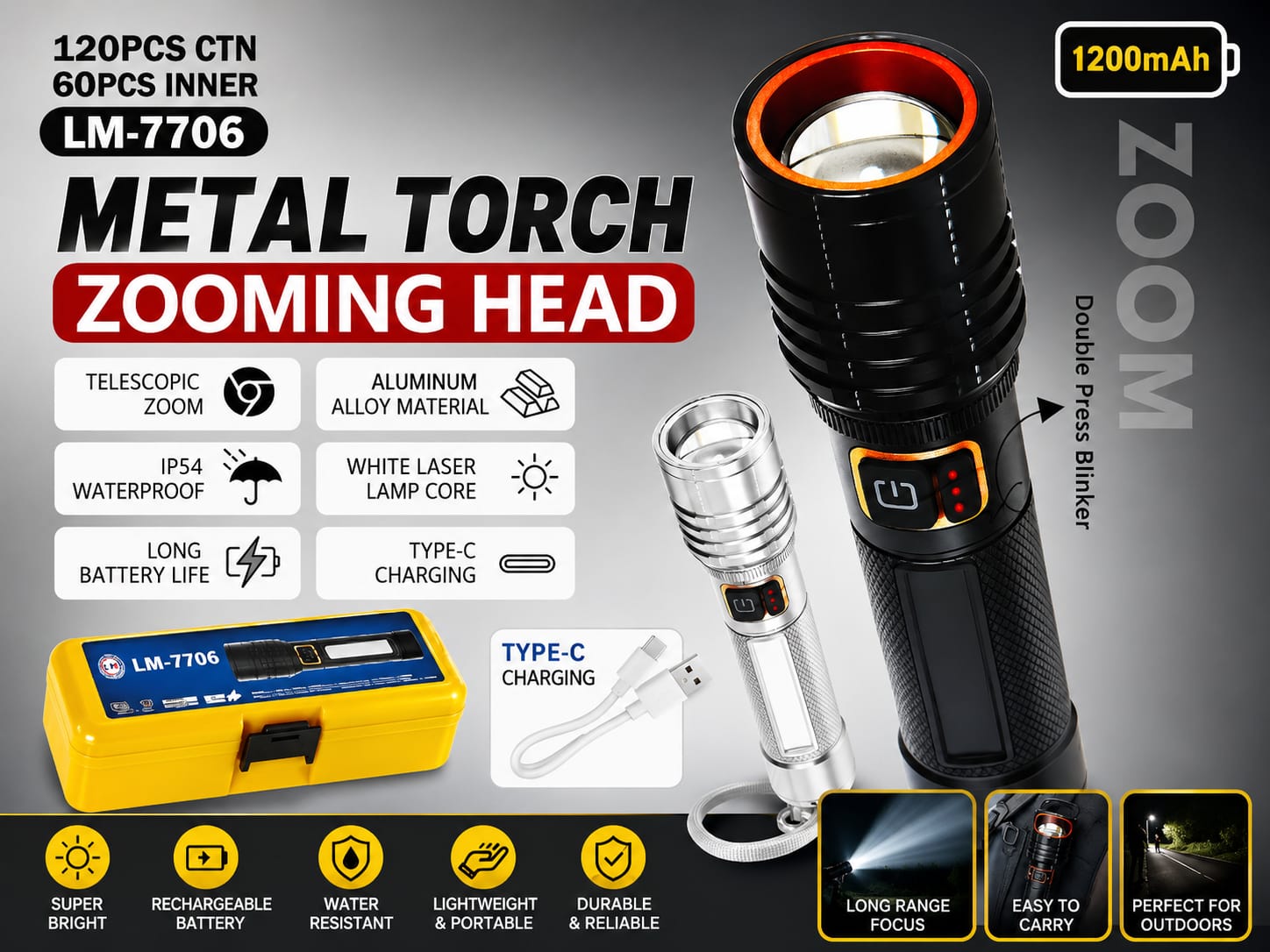 LM-7706 Metal Torch