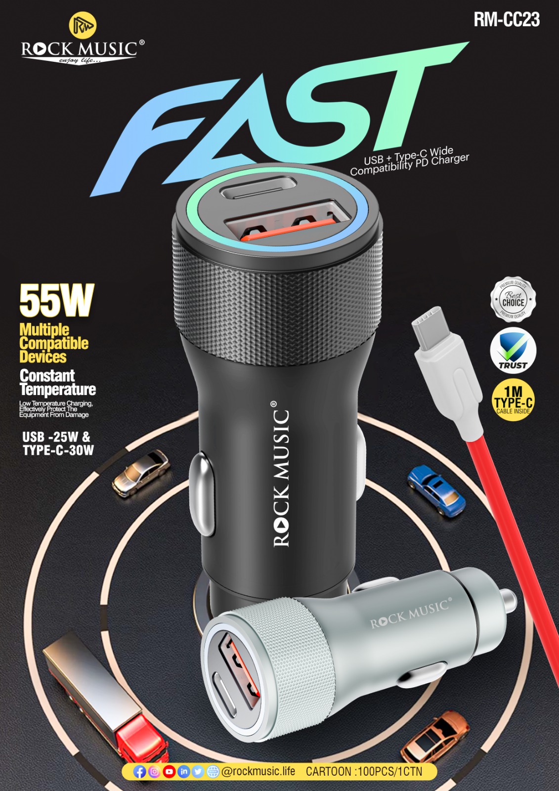 Fast Car Charger(CC23)